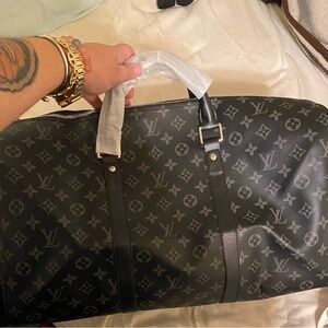 Luxury Black Designer Travel Bag